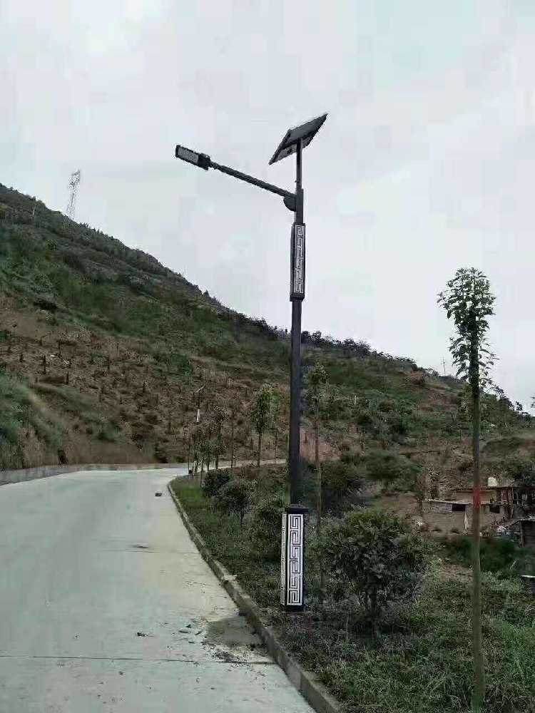 天全县仿古太阳能路灯
